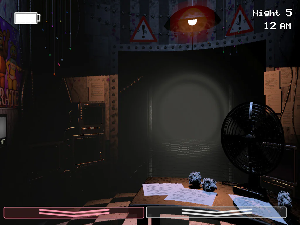 The office in Five Nights at Freddy's 2